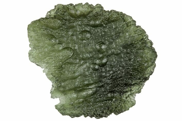 Green Moldavite Tektite ( g) - Czech Republic #330758